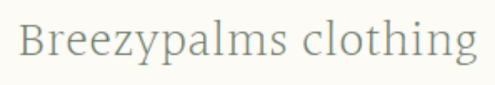 Breezypalms Clothing