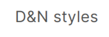 D and N Styles